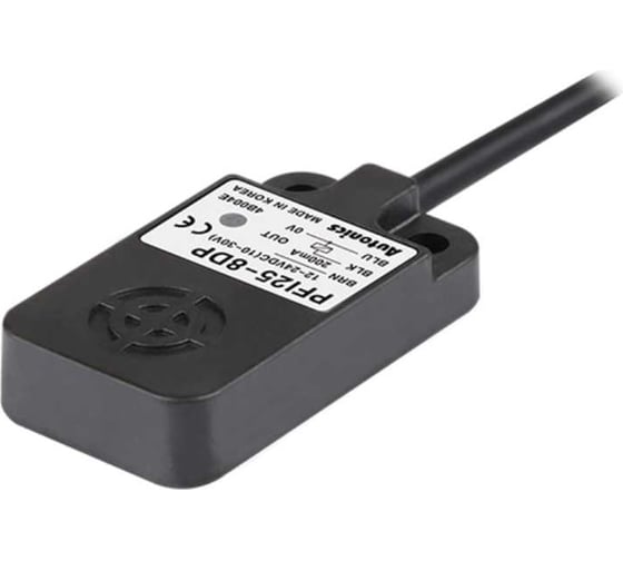 Индуктивный датчик приближения Autonics PFI25-8DP, PNP НО, 3-пр., 2м, 12-24В, артикул A1600002057R 1