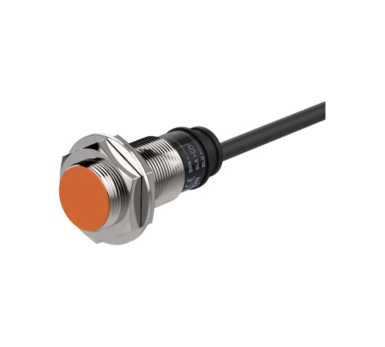 Индуктивный датчик приближения Autonics PR18-5DP2, PNP НЗ, 3-пр., 2м, 12-24В, артикул A1600003878R
