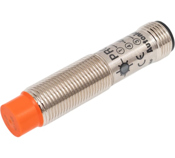 Индуктивный датчик приближения Autonics PRCM12-4DP, PNP НО, 3-пр., M12, 12-24В, артикул A1600003850R 1