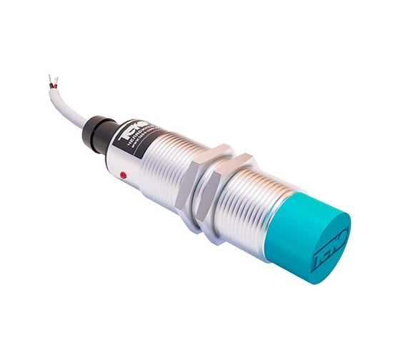 Индуктивный датчик ТЕКО ISN EF4A-31P-8-LZ-C Sn=8 мм, корпус М18x1 алюминий не заподлицо, 10 ... 30 DC NO PNP, IP67, подключение кабель 00-00025703 1