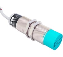 Индуктивный датчик ТЕКО ISN E4B-43P-8-LZ Sn=8 мм, корпус М18x1 латунь не заподлицо, 10 ... 30 DC NO/NC PNP, IP67, подключение кабель 00-00068686