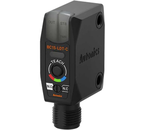 Фотоэлектрический датчик Autonics цветной метки BC15-LDT-C, M12, NPN, 12-24В, артикул A1650000331R