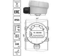 Накладной датчик температуры Завод RGP (ModBus) TS-C01-ModBus