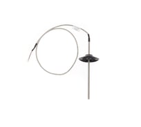 Термопреобразователь сопротивления канальный Ридан кабельного типа MBT 3280R, Pt1000, диапазон измерения -50...+110С, длина 115 мм, в комплекте с фланцем 097U0109R