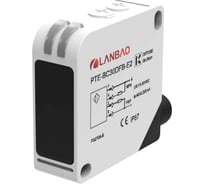 Оптический датчик барьерный (приёмник) Lanbao PTE-TM60DFB-E2, Sn=60000 мм, PNP / NPN NO/NC (Програм)10...30DC, разъем М12, 07-00039766