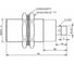 Индуктивный датчик AKUSENSE TRF30-10PC-E2 07-00043606 2