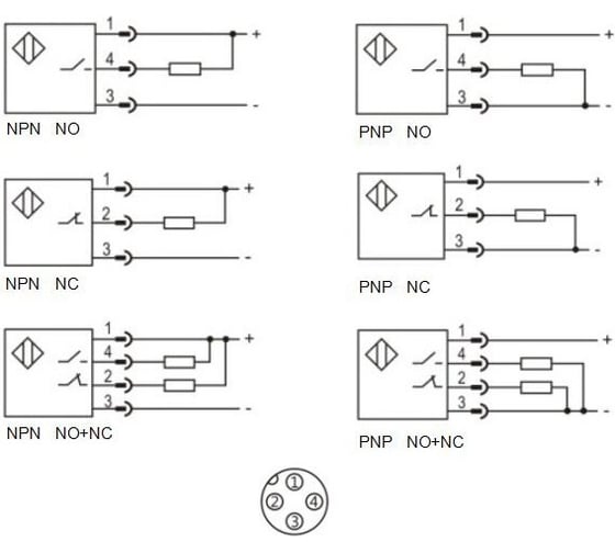 Оптический датчик Lanbao PR18-BC10DPR-E2 07-00039438