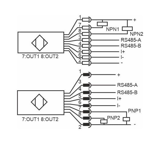 Лазерный датчик расстояния ТЕКО KJT-TLSD-50CPAA-LY 07-00043370