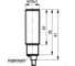 Индуктивный датчик ТЕКО ISB A3A-31N-3,5-LZ-C Sn=3,5 мм, корпус М16x1 алюминий заподлицо, 10 ... 30 DC NO NPN, IP67, подключение кабель 00-00038105 2