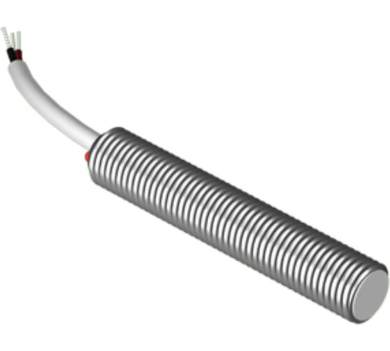 Индуктивный датчик ТЕКО ISB A11B-31N-1,5-L-C-V Sn=1,5 мм, корпус М8x1 латунь заподлицо, 10 ... 30 DC NO NPN, IP67, подключение кабель 00-00067668 1