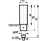 Индуктивный датчик ТЕКО ISB AF3A-43P-3,5-L Sn=3,5 мм, корпус М16x1 алюминий заподлицо, 10 ... 30 DC NO/NC PNP, IP67, подключение кабель 00-00024470 2