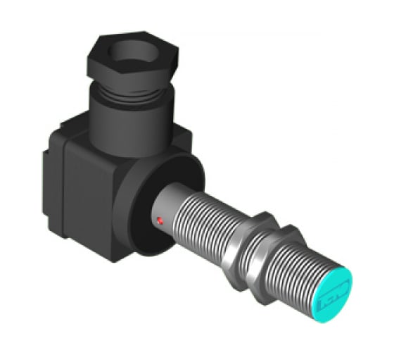 Индуктивный датчик ТЕКО ISB AT2A-43P-2-LZ-C Sn=2 мм, корпус М12x1 алюминий заподлицо, 10 ... 30 DC NO/NC PNP, IP67, подключение клеммная коробка 00-00039641 1