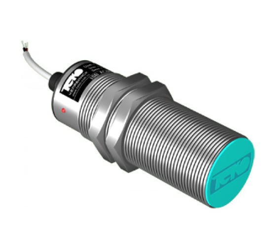 Индуктивный датчик ТЕКО ISB AF81A-11G-10-LZ Sn=10 мм, корпус М30x1,5 алюминий заподлицо, 20 ... 250 / 20 ... 320 AC/DC NO 2-х проводный, IP67, подключение кабель 00-00024595 1