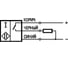 Индуктивный датчик ТЕКО ISB I51P-31P-5-LZ Sn=5 мм, корпус пластик заподлицо, 10 ... 30 DC NO PNP, IP67, подключение кабель 00-00025077 3