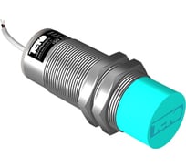 Индуктивный датчик ТЕКО ISN E81A-11G-15-LZ Sn=15 мм, корпус алюминий не заподлицо, 20 ... 250 / 20 ... 320 AC/DC NO 2-х проводный, IP67, подключение кабель 00-00025473