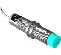 Индуктивный датчик ТЕКО ISN E42A-12G-8-LZ Sn=8 мм, корпус М18x1 алюминий не заподлицо, 20 ... 250 / 20 ... 320 AC/DC NС 2-х проводный, IP67, подключение кабель 00-00025419