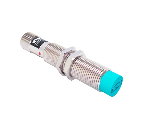 Индуктивный датчик ТЕКО ISN EC2B-43N-4-LZS4 Sn=4 мм, корпус М12x1 латунь не заподлицо, 10 ... 30 DC NO/NC NPN, IP67, подключение разъем 00-00068626 1