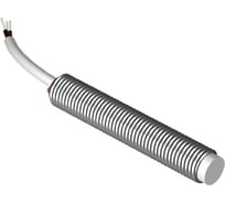 Индуктивный датчик ТЕКО ISN E1B-31P-2,5-L Sn=2,5 мм, корпус М8x0,5 латунь не заподлицо, 10 ... 30 DC NO PNP, IP67, подключение кабель 00-00025340