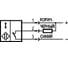 Индуктивный датчик ТЕКО ISN EC2A-32N-4-LZS4-C Sn=4 мм, корпус М12x1 алюминий не заподлицо, 10 ... 30 DC NС NPN, IP67, подключение разъем 00-00060983 2