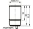 Индуктивный датчик ТЕКО ISB A8A8-31P-12-LZ-V Sn=12 мм, корпус М30x1,5 алюминий заподлицо, 10 ... 30 DC NO PNP, IP68, подключение кабель 00-00024187 2
