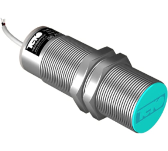 Индуктивный датчик ТЕКО ISB A81A-11-10-LZ Sn=10 мм, корпус М30x1,5 алюминий заподлицо, 20 ... 250 / 20 ... 320 AC/DC NO 2-х проводный, IP67, подключение кабель 00-00024149 1