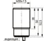 Индуктивный датчик ТЕКО ISB A8A-32N-10-LZ Sn=10 мм, корпус М30x1,5 алюминий заподлицо, 10 ... 30 DC NС NPN, IP67, подключение кабель 00-00024176 2