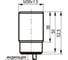 Индуктивный датчик ТЕКО ISB A8A-21-10-LP-C Sn=10 мм, корпус М30x1,5 алюминий заподлицо, 10 ... 30 DC NO 2-х проводный, IP67, подключение кабель 00-00024159 3