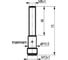 Индуктивный датчик ТЕКО ISB AC13B-21-1,5-LPS4 Sn=1,5 мм, корпус М8x1 латунь заподлицо, 10 ... 30 DC NO 2-х проводный, IP67, подключение разъем 00-00033689 2