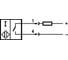 Индуктивный датчик ТЕКО ISB AC13B-21-1,5-LPS4 Sn=1,5 мм, корпус М8x1 латунь заподлицо, 10 ... 30 DC NO 2-х проводный, IP67, подключение разъем 00-00033689 3