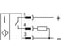 Индуктивный датчик ТЕКО ISB AC4A-31P-5F-LZS4-C-P Sn=5 мм, корпус М18x1 алюминий заподлицо, 10 ... 30 DC NO PNP, IP67, подключение разъем 00-00024345 3