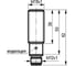 Индуктивный датчик ТЕКО ISB AC4A-31N-5-LZS4 Sn=5 мм, корпус М18x1 алюминий заподлицо, 10 ... 30 DC NO NPN, IP67, подключение разъем 00-00024331 3