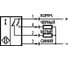 Индуктивный датчик ТЕКО ISB AC41A-43P-5F-LS4 Sn=5 мм, корпус М18x1 алюминий заподлицо, 10 ... 30 DC NO/NC PNP, IP67, подключение разъем 00-00039482 3
