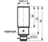 Индуктивный датчик ТЕКО ISB AC6A-31P-7-LZS4-C Sn=7 мм, корпус М22x1,5 алюминий заподлицо, 10 ... 30 DC NO PNP, IP67, подключение разъем 00-00024381 2