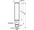 Оптический датчик ретрорефлекторный ТЕКО OX AF42A-61-1500-LZ Sn=1500 мм, Другой NO 90 ... 250 AC ,кабель 2м, 00-00027166 2
