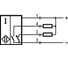 Индуктивный датчик ТЕКО ISN ET2A-43N-4-L Sn=4 мм, корпус М12x1 алюминий не заподлицо, 10 ... 30 DC NO/NC NPN, IP67, подключение клеммная коробка 00-00025794 3