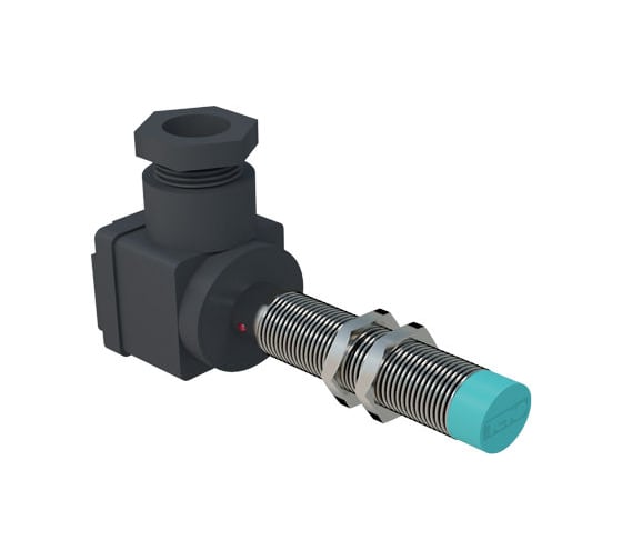 Индуктивный датчик ТЕКО ISN ET2B-31P-4-LZ Sn=4 мм, корпус М12x1 латунь не заподлицо, 10 ... 30 DC NO PNP, IP67, подключение клеммная коробка 00-00025796 1