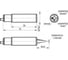 Оптический датчик датчики метки ТЕКО ODW A44A5-49P-25C5-LE Sn=25 мм, PNP NO/NC (Программируемый)10...30DC ,кабель 2м, 00-00039934 2