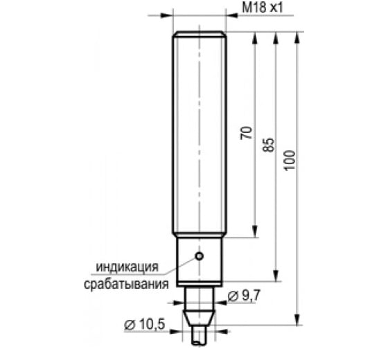 Оптический датчик ТЕКО OS AF42A-61-10-LZ 00-00026844