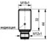 Индуктивный датчик ТЕКО ISB BC4A-32P-8-LS4 Sn=8 мм, корпус М18x1 алюминий заподлицо, 10 ... 30 DC NС PNP, IP67, подключение разъем 00-00024840 2