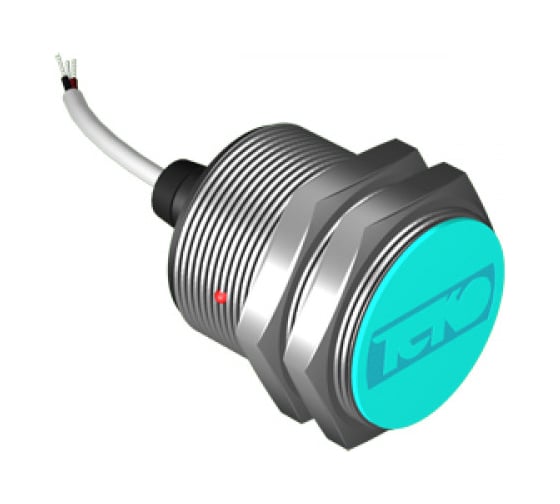 Индуктивный датчик ТЕКО ISB BF7A-31N-10-L Sn=10 мм, корпус М30x1,5 алюминий заподлицо, 10 ... 30 DC NO NPN, IP67, подключение кабель 00-00024871 1