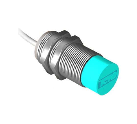 Индуктивный датчик взрывозащищенный ТЕКО ISN F4A-8-N, Sn=8 мм, корпус М18x1 алюминий не заподлицо, 10 ... 30 DC Namur, IP67, подключение кабель 00-00034018 1