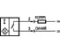 Индуктивный датчик ТЕКО ISB BC73A-11-10-LZS4 Sn=10 мм, корпус М30x1,5 алюминий заподлицо, 20 ... 150 AC/DC NO 2-х проводный, IP67, подключение разъем 00-00024846 3