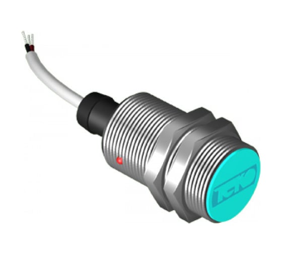 Индуктивный датчик ТЕКО ISB BF4A-31P-5-L Sn=5 мм, корпус М18x1 алюминий заподлицо, 10 ... 30 DC NO PNP, IP67, подключение кабель 00-00024864 1