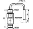 Индуктивный датчик ТЕКО ISB CC02B-31P-0,8-LS4 Sn=0,8 мм, корпус 4 латунь заподлицо, 10 ... 30 DC NO PNP, IP67, подключение разъем 00-00024926 2