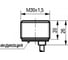Индуктивный датчик ТЕКО ISB BS7A-31P-10-L Sn=10 мм, корпус М30x1,5 алюминий заподлицо, 10 ... 30 DC NO PNP, IP67, подключение кабель 00-00024893 2