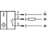 Индуктивный датчик ТЕКО ISN IC16P5-11G-R110-LZS27 Sn=110 мм, корпус пластик не заподлицо, 20 ... 250 / 20 ... 320 AC/DC NO 2-х проводный, IP65, подключение разъем 00-00036688 3