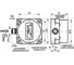 Индуктивный датчик ТЕКО ISN IC8P5-43P-R35-LZS4 Sn=42 мм, корпус пластик не заподлицо, 10 ... 30 DC NO/NC PNP, IP65, подключение разъем 00-00026298 2