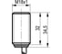 Индуктивный датчик ТЕКО ISB B4A-5-N-C2-15, Sn=5 мм, корпус М18x1 алюминий заподлицо, 7,7 ... 9 DC Namur, IP67, подключение кабель 08-00021447 2