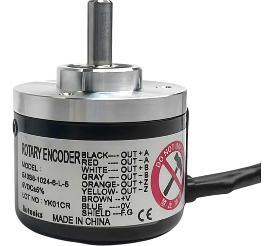 Энкодер инкрементальный в компактном корпусе Autonics O40мм (с выступающим валом) E40S6-1024-6-L-5 A2500001080R 1