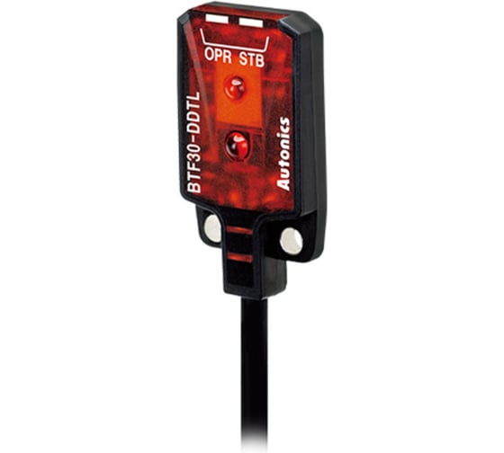 Фотоэлектрический датчик Autonics BTF30-DDTL, кабель 2м, NPN, 12-24В, артикул A1650000299R 1